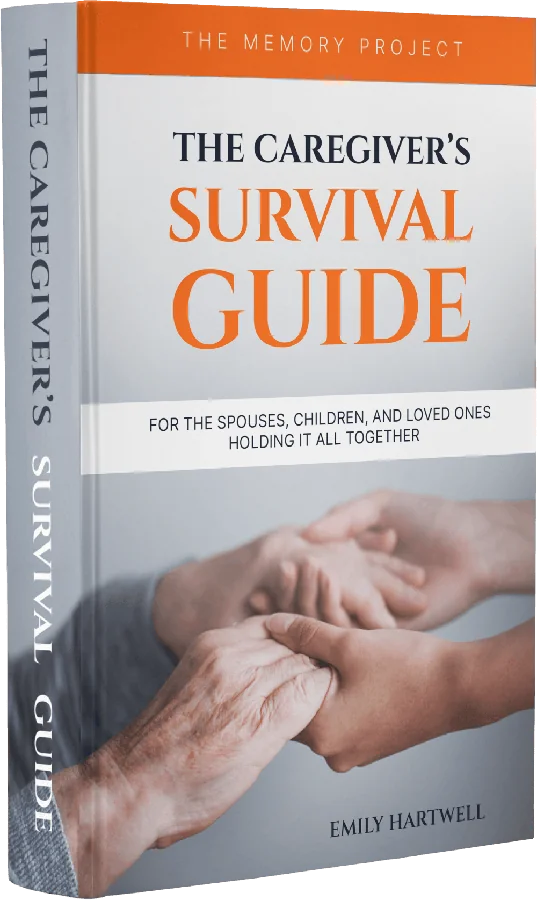 Phytomem One bonus e-book The Caregiver's Survival Guide, included with every package