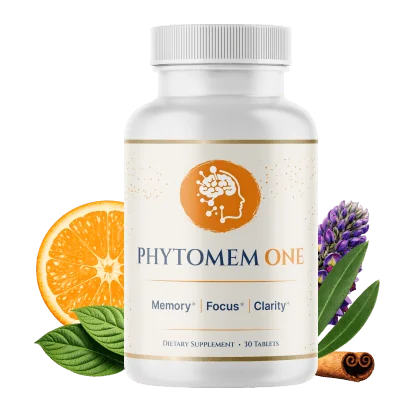 Phytomem One bottle of 30 chewable tablets with orange, lavender and cinnamon